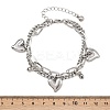 304 Stainless Steel Multi-strand Bracelets BJEW-P365-02P-5