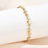 Women's 304 Stainless Steel Dolphin Link Chains Bracelets BJEW-G790-02G-2