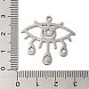 Non-Tarnish 201 Stainless Steel Pendants LS-STAS-B049-03P-3