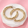 304 Stainless Steel Twist C-Shaped Stud Earrings EJEW-V016-09G-02-2