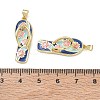 Brass Pendants KK-CBA56EF-14G-3