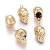 Ion Plating(IP) 304 Stainless Steel Pendant Rhinestone Settings STAS-F256-026G-1