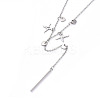 (Jewelry Parties Factory Sale)304 Stainless Steel Pendant Necklaces NJEW-JN02887-03-1