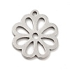 Non-Tarnish 201 Stainless Steel Pendants STAS-E176-23P-3