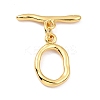 Rack Plating Brass Toggle Clasps LS-KK-B036-01G-1