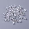 Eco-Friendly Transparent Acrylic Beads X-PL733-2-3