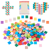 240Pcs 12 Colors Opaque Acrylic Cabochons DIY-OC0011-65-1