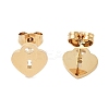 PVD Vacuum Plating 304 Stainless Steel Stud Earrings for Women EJEW-A048-40B-G-2