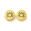 Halloween Theme 304 Stainless Steel Beads LS-STAS-M069-01S-G-1