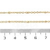 201 Stainless Steel Satellite Chain Necklace for Men Women NJEW-P268-A22-2X5-4