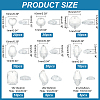 140Pcs 9 Style Teardrop/Octagon/Oval Sew on Rhinestone ACRT-PH0001-14A-2