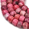 Dyed Natural White Jade Beads Strands GG-CBAA20A-01B-05-4