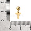304 Stainless Steel Rhinstone Pendant STAS-H202-50G-T-3