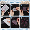 Snowflake Pattern Hotfix Rhinestones DIY-WH0430-205B-4