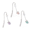 3Pcs Tibetan Silver Alloy Hook Bookmark AJEW-JK00401-1