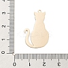 Long-Lasting Plated Brass Pendants KK-K336-53KCG-3