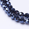 Electroplate Glass Beads Strand LS-EGLA-J042-6mm-F01-1