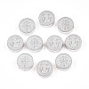 Tarnish Resistant 304 Stainless Steel Beads STAS-S079-169A-P-4