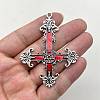 Alloy Enamel Big Pendants PW-WGEF157-01-1
