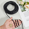 10M Flat PU Leather Cord WL-GF0001-33C-3