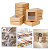 Kraft Paper Candy Storage Box CON-WH0084-90B-6