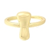Rack Plating Brass Open Cuff Rings RJEW-S394-01G-I-1
