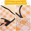 Portable Tartan Patern Non Woven Picnic Mat JX572A-01-4