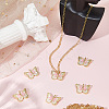 6Pcs Brass Enamel Pendants KK-BBC0021-65A-4