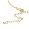 Brass Cable Chain Necklace Makings NJEW-JN03384-4