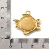 304 Stainless Steel Pave Natural Paua Shell Pendants STAS-C122-21E-01G-3