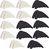 14 Pairs 2 Colors Rubber Adjustable Shoe Filler FIND-HS0001-99-1
