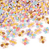 50Pcs 5 Colors Opaque Resin Cabochons RESI-TA0004-93-3