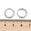 316 Surgical Stainless Steel Hoop Earrings EJEW-G416-42A-P-5