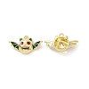 Rack Plating Alloy Enamel Pendants FIND-I037-11LG-1