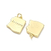 Brass Pendants KK-D229-22R-G-2