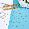 360Pcs 12 Styles Iron Bead Caps IFIN-ME0001-02-5