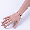 Natural Obsidian Bead Bracelets BJEW-JB04555-07-4