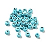 Opaque Acrylic Beads OACR-R005-02F-1