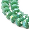AB Color Plate Glass Beads Strands EGLA-P051-02A-B06-3