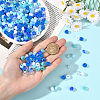 600Pcs 6 Colors Opaque & Tansparent Acrylic European Beads MACR-SC0002-02A-4