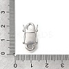 304 Stainless Steel Twister Clasps STAS-D382-05A-P-3