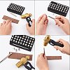 Leathercarft Stamping Tool Set TOOL-WH0119-67-5