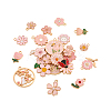 50Pcs 25 Style Alloy Enamel Pendants ENAM-TA0001-77-3