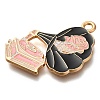 Alloy Enamel Pendants ENAM-Q508-03B-2