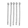 Tarnish Resistant 304 Stainless Steel Chain Extender LS-X-STAS-G221-27P-1