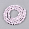 Electroplate Glass Beads Strands EGLA-A044-J3mm-A02-4