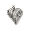 Rack Plating Brass Micro Pave Clear Cubic Zirconia Pendants KK-R158-12P-1