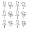 16Pcs 925 Sterling Silver Cup Peg Bails AJEW-HY0002-82-1