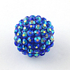 AB-Color Resin Rhinestone Beads RESI-S315-10x12-17-1