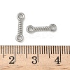304 Stainless Steel Twisted Bar Connrctor Charms STAS-L300-002P-3
